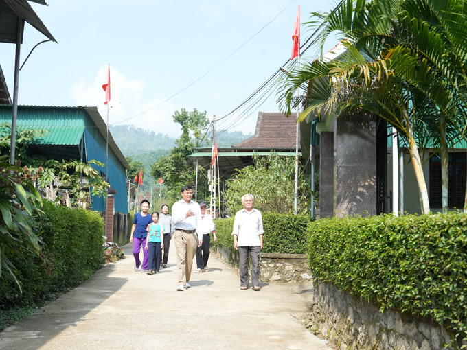 Các bản làng "hàng rào xanh" tại xã Châu Khê (Nghệ An).