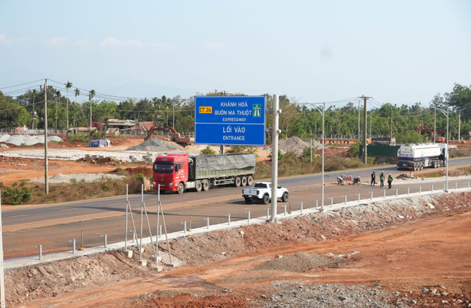 Điểm cuối của Dự án thành phần 3, Cao tốc Khánh Hòa – Buôn Ma Thuột.