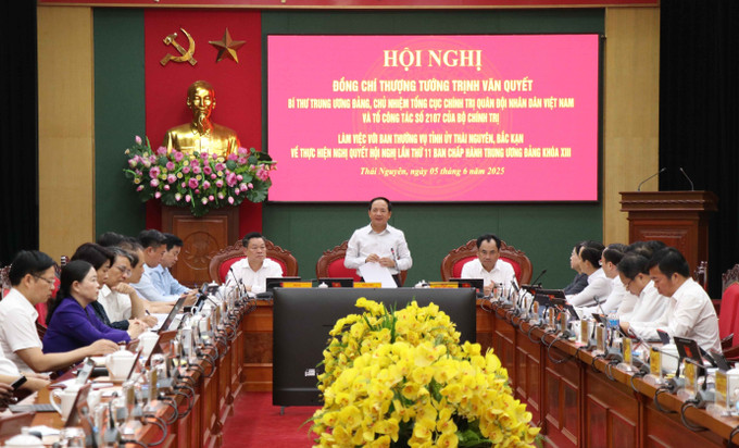 Quang cảnh buổi làm việc. Ảnh: Trần Trang/TTXVN Quang cảnh buổi làm việc. Ảnh: Trần Trang/TTXVN