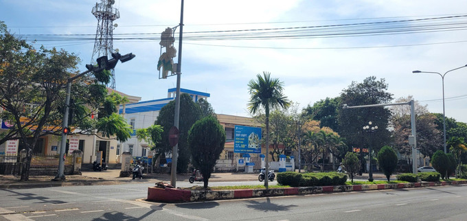 Hệ thống camera giám sát giao thông và an ninh trật tự trên địa bàn xã Ia Grai chưa được vận hành chính thức.