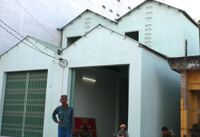 Những ngôi nhà đầu tiên hoàn thành trong Chiến dịch "thần tốc Quang Trung" tại tỉnh Đắk Lắk.