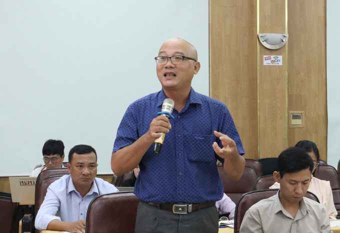 Ông Đồng Việt Phương, Phó Giám đốc Sở Tư pháp thành phố Cần Thơ chia sẻ về hỗ trợ pháp lý cho doanh nghiệp nhỏ và vừa. Ông Đồng Việt Phương, Phó Giám đốc Sở Tư pháp thành phố Cần Thơ chia sẻ về hỗ trợ pháp lý cho doanh nghiệp nhỏ và vừa.