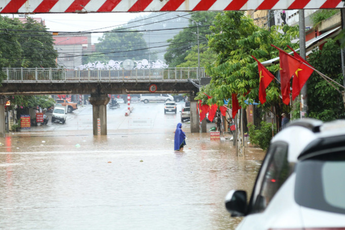 Khu vực cầu chui đường Ngô Quyền, phường Đông Kinh, Lạng Sơn ngập úng cục bộ khi mưa to kéo dài. Khu vực cầu chui đường Ngô Quyền, phường Đông Kinh, Lạng Sơn ngập úng cục bộ khi mưa to kéo dài.