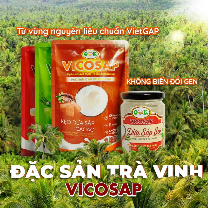 Trà Vinh công nhận thêm 26 sản phẩm OCOP