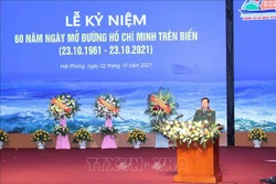 Toàn cảnh lễ kỷ niệm. Ảnh: Trọng Đức - TTXVN