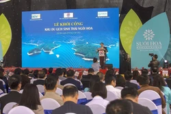 Quang cảnh buổi lễ. Ảnh: Trọng Đạt - TTXVN