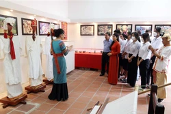 Trưng bày ‘‘Di sản văn hóa Chăm Ninh Thuận’’ tại Cà Mau