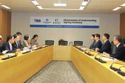 Đẩy mạnh hợp tác thông tin toàn diện giữa TTXVN với hãng thông tấn Yonhap (Hàn Quốc)