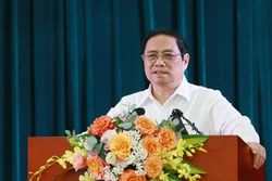 Thủ tướng Phạm Minh Chính phát biểu chỉ đạo tại buổi làm việc với Hội Nhà báo Việt Nam. Ảnh: Dương Giang-TTXVN