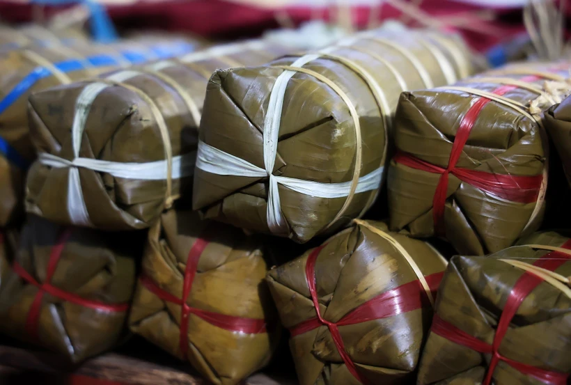 Xóm bánh tét nổi tiếng ở Thành phố Hồ Chí Minh