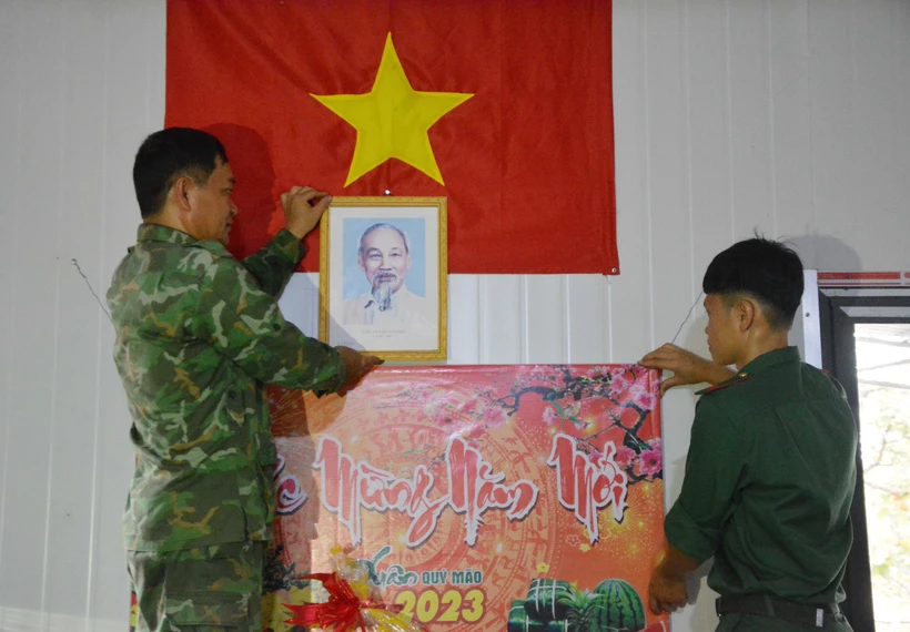 Bộ đội Biên phòng Đắk Lắk đón Tết Nguyên đán Quý Mão 2023 đầm ấm ở vùng biên