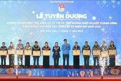 Tuyên dương 36 gương thanh niên tiêu biểu vùng đồng bào dân tộc thiểu số miền núi năm 2025