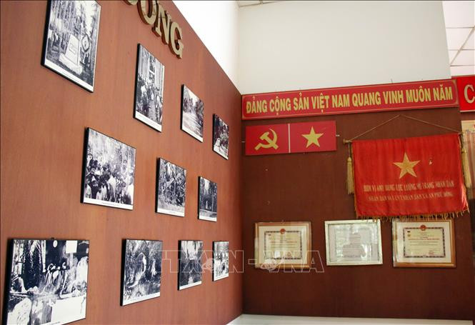 Một góc Nhà truyền thống chiến khu An Phú Đông. Ảnh: Tiến Lực - TTXVN An Phú Đông - chiến khu đầu tiên của tỉnh Gia Định - Bài 2 ảnh 4