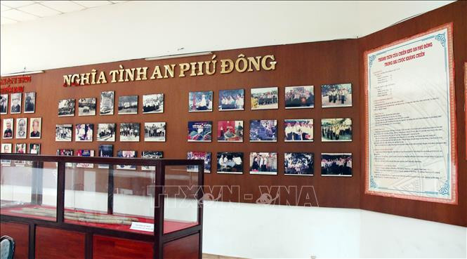 Một góc Nhà truyền thống chiến khu An Phú Đông. Ảnh: Tiến Lực - TTXVN An Phú Đông - Chiến khu đầu tiên của tỉnh Gia Định - Bài 1 ảnh 2