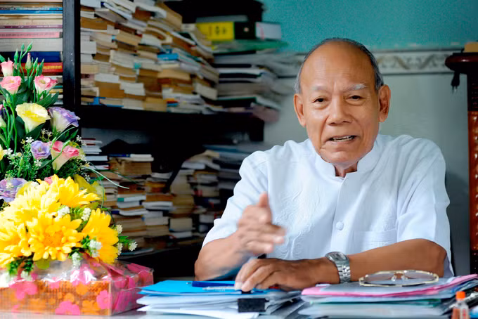 Nhà giáo của phum sóc Khmer Nam Bộ ảnh 1