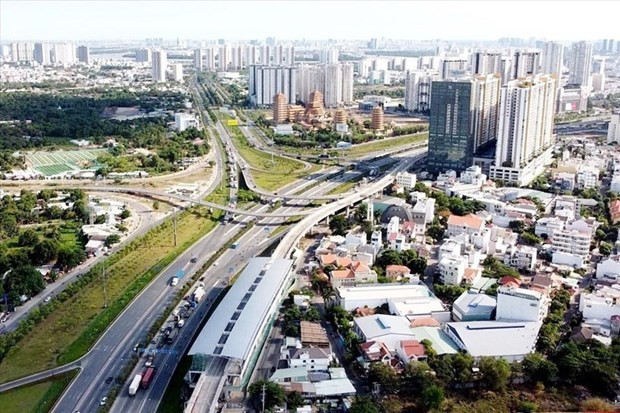 Khu phía đông TP.HCM (Thành phố Thủ Đức tương lai). Ảnh: Lao động Cải cách hành chính tại Thành phố Hồ Chí Minh: Tinh giản biên chế gắn với đẩy mạnh phân cấp ủy quyền ảnh 1