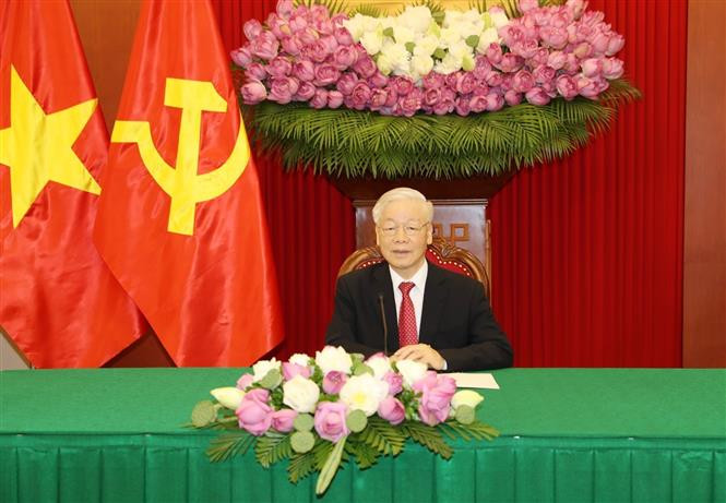Tổng Bí thư Nguyễn Phú Trọng. Ảnh: Trí Dũng - TTXVN Kim chỉ nam cho công cuộc đổi mới của đất nước ảnh 1