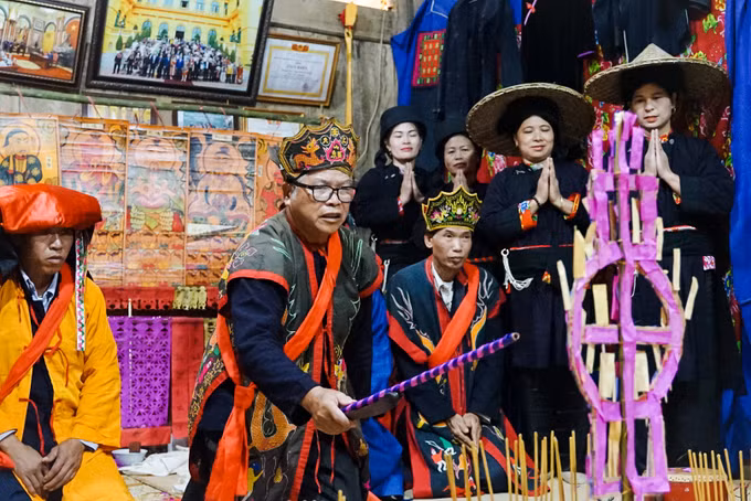 Đặc sắc nghi lễ Cấp sắc pụt của đồng bào Nùng ảnh 14