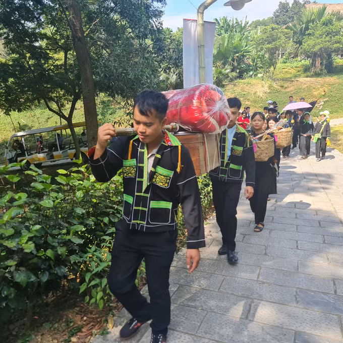 Đặc sắc nghi thức cưới hỏi của đồng bào dân tộc Nùng ảnh 24