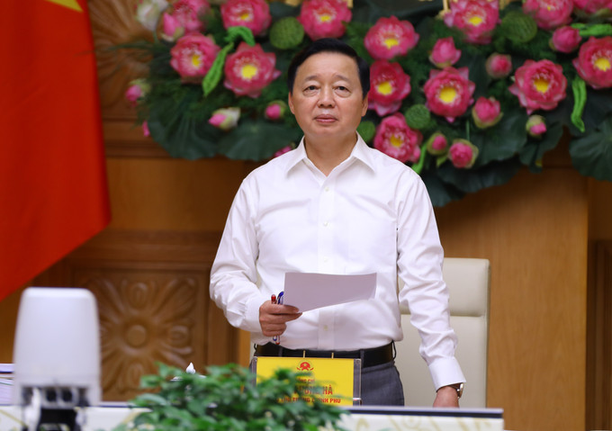 Phó Thủ tướng Trần Hồng Hà phát biểu chỉ đạo. Ảnh: Văn Điệp - TTXVN Lựa chọn hướng phát triển tài nguyên vùng bờ hiệu quả, phù hợp với môi trường, hệ sinh thái ảnh 1