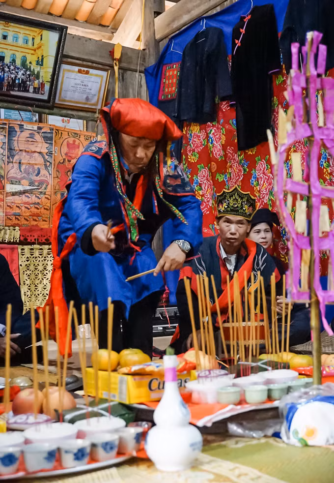 Đặc sắc nghi lễ Cấp sắc pụt của đồng bào Nùng ảnh 5