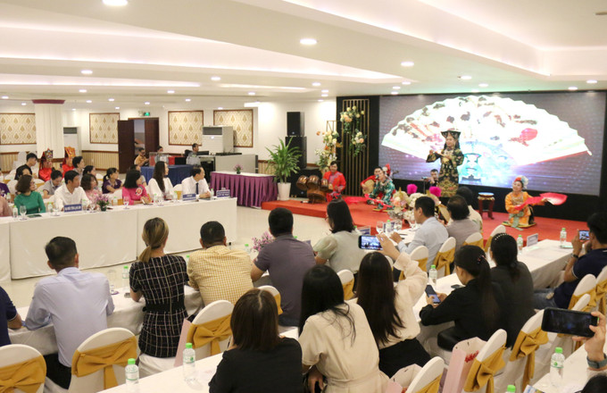 Quang cảnh Hội nghị. Ảnh: Nguyễn Thanh - TTXVN Lạng Sơn quảng bá văn hóa, du lịch đặc trưng tại Bình Thuận ảnh 1