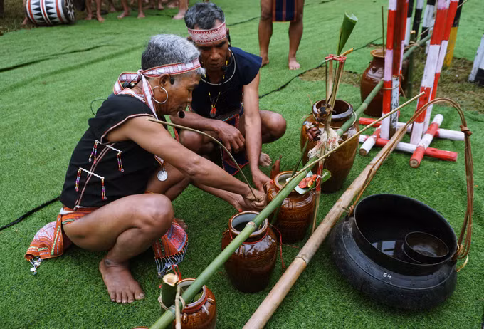 Lễ hội cầu an của đồng bào dân tộc Bahnar ảnh 9