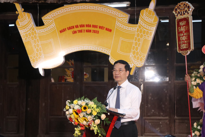Phó Thủ tướng Chính phủ Trần Lưu Quang dự khai mạc Ngày Sách và Văn hóa đọc Việt Nam lần thứ hai ảnh 3 Phó Thủ tướng Chính phủ Trần Lưu Quang dự khai mạc Ngày Sách và Văn hóa đọc Việt Nam lần thứ hai ảnh 3