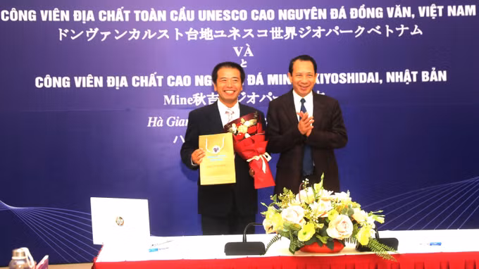Hợp tác giữa Công viên Địa chất toàn cầu Cao nguyên đá Đồng Văn và Công viên Địa chất Cao nguyên đá Miné - Akiyoshidai (Nhật Bản) ảnh 3