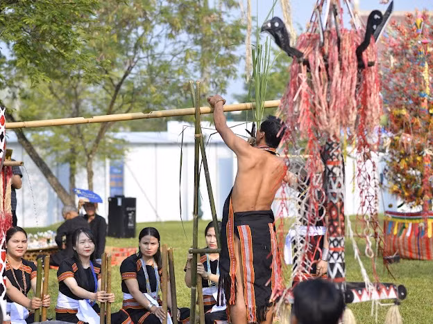 Tái hiện lễ cúng máng nước của đồng bào Ca Dong ảnh 7