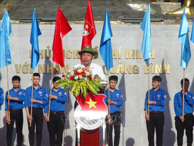 Phó Thủ tướng Thường trực Trương Hòa Bình phát biểu tại Lễ ra quân Chiến dịch Thanh niên tình nguyện Hè năm 2020. Ảnh: Đức Thọ - TTXVN Phó Thủ tướng Trương Hòa Bình: Tổ chức mùa hè tình nguyện khoa học, hiệu quả, phát huy được tính sáng tạo của tuổi trẻ ảnh 1
