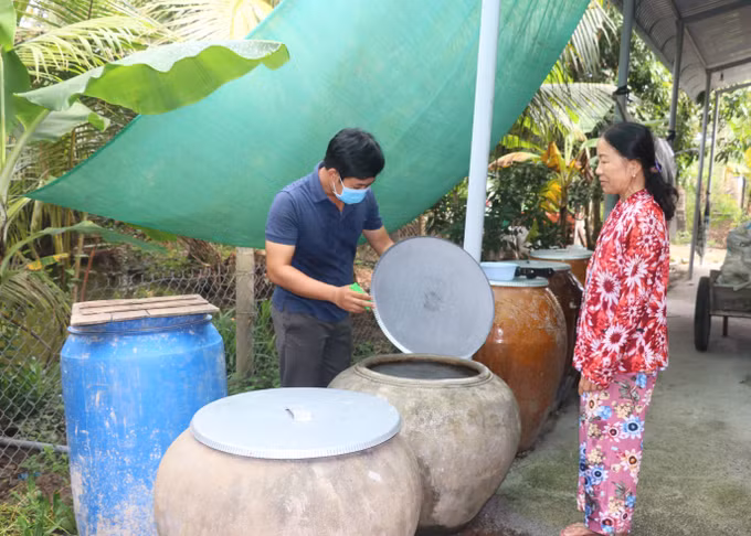 Vĩnh Long nỗ lực khống chế bệnh sốt xuất huyết ảnh 4