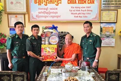 Đồn Biên phòng Nhà Mát thực hiện an sinh xã hội