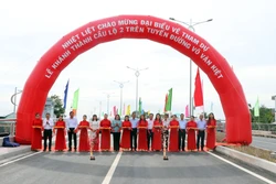 Vĩnh Long khánh thành Cầu Lộ 2 trên tuyến đường Võ Văn Kiệt