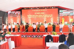 Nghệ An khởi công 9 trường phổ thông nội trú liên cấp tại các xã biên giới