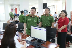 Tổ Công tác triển khai Đề án 06 Trung ương làm việc tại Lạng Sơn