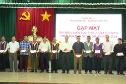 Già làng, trưởng thôn là điểm tựa của đồng bào dân tộc thiểu số vùng biên