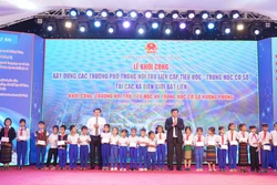 Quảng Trị khởi công xây trường nội trú 360 tỉ đồng ở khu vực biên giới