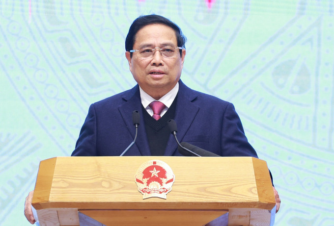 Thủ tướng Phạm Minh Chính phát biểu tại Phiên họp tổng kết hoạt động của Ủy ban Quốc gia về chuyển đổi số và Đề án 06. Ảnh: Dương Giang-TTXVN potal-thu-tuong-chu-tri-phien-hop-tong-ket-hoat-dong-cua-uy-ban-quoc-gia-ve-chuyen-doi-so-va-de-an-06-7843285.jpg