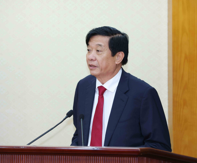 Đồng chí Bùi Văn Nghiêm, Uỷ viên Trung ương Đảng, Phó Trưởng Ban Nội chính Trung ương phát biểu nhận nhiệm vụ. Ảnh: Phương Hoa - TTXVN potal-dong-chi-bui-van-nghiem-giu-chuc-pho-truong-ban-noi-chinh-trung-uong-7823984.jpg