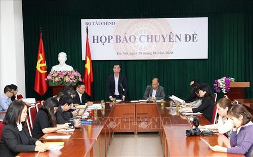 Quang cảnh buổi họp báo. Ảnh: Phạm Hậu - TTXVN Quang cảnh buổi họp báo. Ảnh: Phạm Hậu - TTXVN