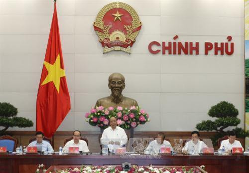 Thủ tướng Nguyễn Xuân Phúc phát biểu chỉ đạo. Ảnh: Thống Nhất –TTXVN