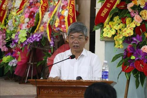 Giám đốc Sở Văn hoá - Thể thao và Du lịch Thanh Hoá Phạm Duy Phương phát biểu tại lễ công bố. Ảnh: Hoa Mai - TTXVN Giám đốc Sở Văn hoá - Thể thao và Du lịch Thanh Hoá Phạm Duy Phương phát biểu tại lễ công bố. Ảnh: Hoa Mai - TTXVN