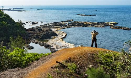 Lý Sơn trước đây được gọi là cù lao Ré, mà theo cách lý giải của dân gian là “cù lao có nhiều cây Ré”. Giờ đây, huyện đảo này đang đứng trước cơ hội để cả thế giới chiêm ngưỡng, vinh danh là Công viên địa chất toàn cầu. Ảnh: Minh Đức - TTXVN