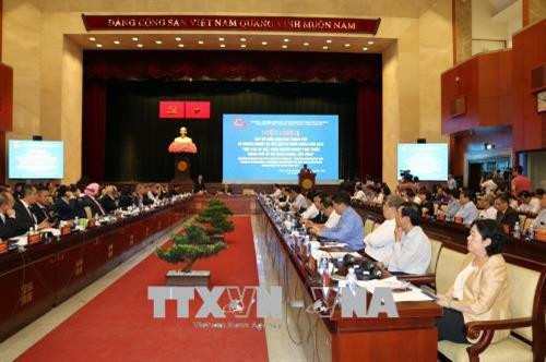 Toàn cảnh hội nghị. Ảnh: Xuân Anh – TTXVN Toàn cảnh hội nghị. Ảnh: Xuân Anh – TTXVN