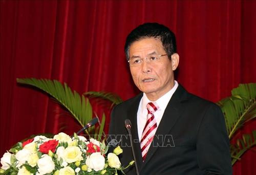 Ông Nguyễn Quốc Kỳ, Chủ tịch Hiệp hội văn hóa ẩm thực Việt Nam, phát biểu khai mạc. Ảnh: Xuân Khu-TTXVN