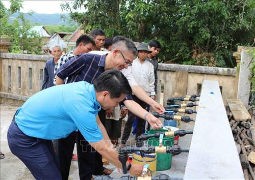 Công trình nước sạch cho người dân làng Bà Đẩu, thôn Phú Tâm, xã Xuân Quang 1, huyện Đồng Xuân. Ảnh: Phạm Cường-TTXVN Công trình nước sạch cho người dân làng Bà Đẩu, thôn Phú Tâm, xã Xuân Quang 1, huyện Đồng Xuân. Ảnh: Phạm Cường-TTXVN