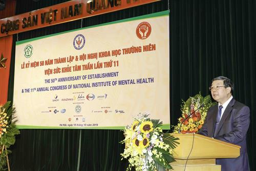Tại Lễ kỷ niệm 50 năm ngày thành lập Viện Sức khỏe Tâm thần, PGS.TS Nguyễn Quốc Anh, Giám đốc Bệnh viện Bạch Mai khẳng định: "Những thành tích mà Viện đã đạt được là công lao to lớn của các thế hệ lãnh đạo, các thế hệ thầy thuốc, cán bộ, nhân viên trong Viện". Tại Lễ kỷ niệm 50 năm ngày thành lập Viện Sức khỏe Tâm thần, PGS.TS Nguyễn Quốc Anh, Giám đốc Bệnh viện Bạch Mai khẳng định: "Những thành tích mà Viện đã đạt được là công lao to lớn của các thế hệ lãnh đạo, các thế hệ thầy thuốc, cán bộ, nhân viên trong Viện".