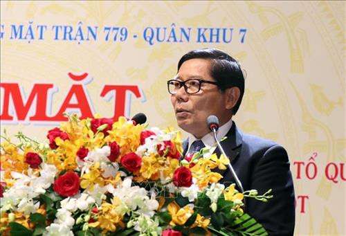 Ông Im Heng, Tổng lãnh sự Campuchia tại Thành phố Hồ Chí Minh phát biểu tại buổi lễ. Ảnh: Xuân Khu -TTXVN Ông Im Heng, Tổng lãnh sự Campuchia tại Thành phố Hồ Chí Minh phát biểu tại buổi lễ. Ảnh: Xuân Khu -TTXVN