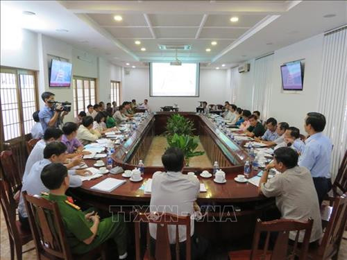 Quang cảnh buổi làm việc. Ảnh: Ánh Tuyết - TTXVN Quang cảnh buổi làm việc. Ảnh: Ánh Tuyết - TTXVN